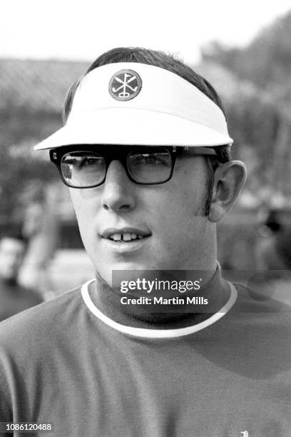 Hale Irwin of the United States stands on the course during the 1970 Los Angeles Open on January 10, 1970 at the Rancho Park Golf Course in Los...