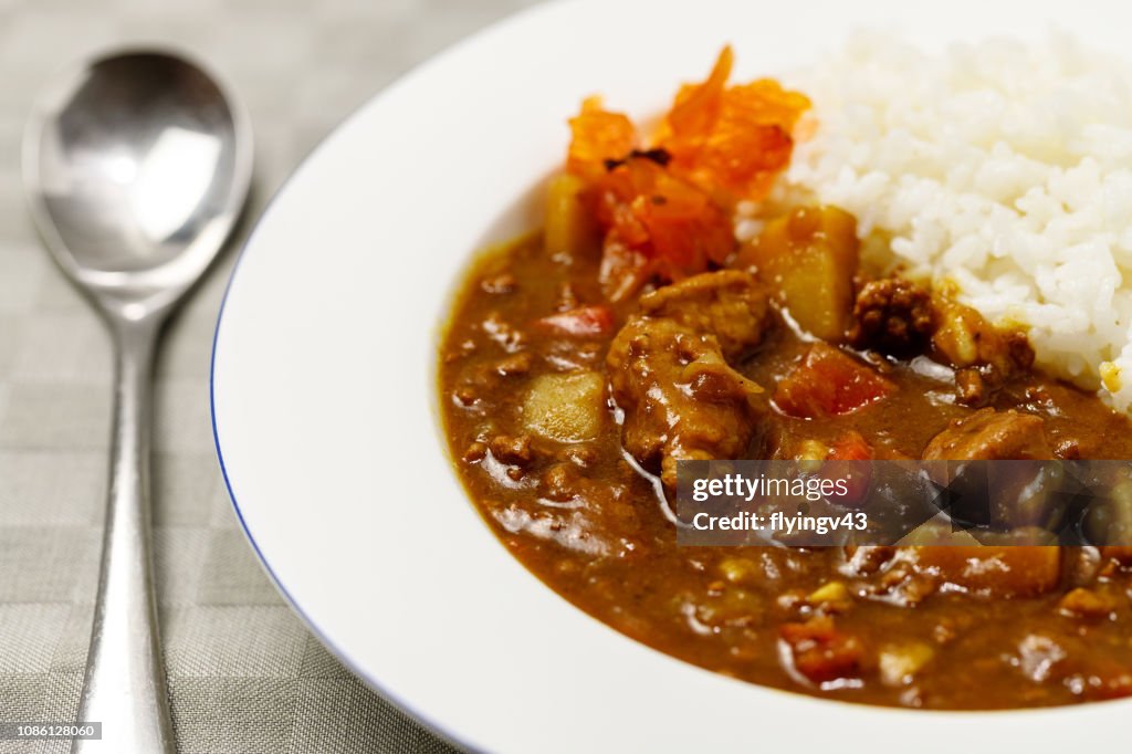 Curry und Reis