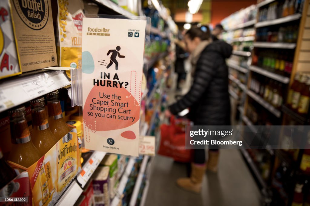 Caper Smart Shopping Carts As Amazon Go Attracts Host Of Cashierless Imitators