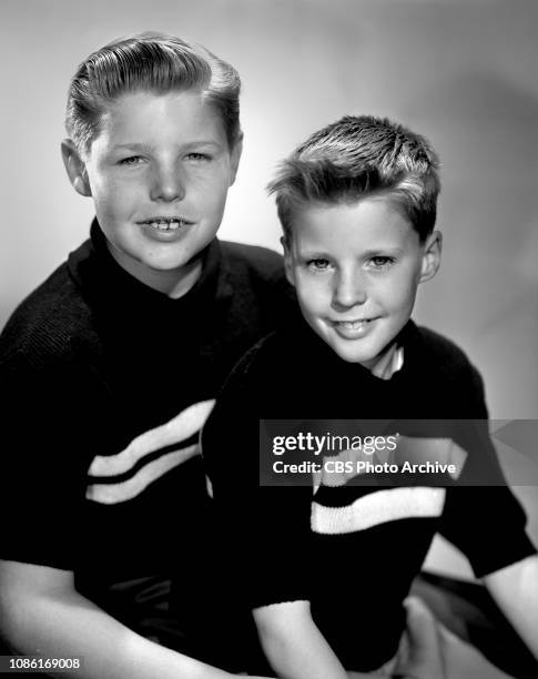 The Adventures of Ozzie and Harriet, a CBS Radio situation comedy program. The Nelson family, Ozzie, Harriet, David and Ricky Nelson . Hollywood,...