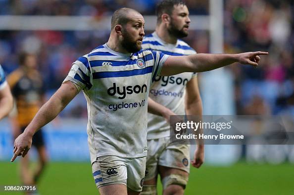 Tom Rugby Bath Tom Dunn of Bath Rugby during the Gallagher Premiership Rugby match ...