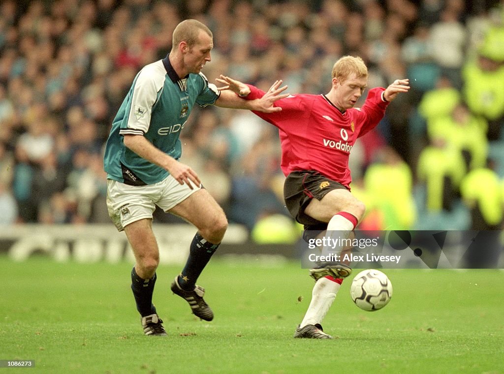 Paul Scholes and Spencer Prior
