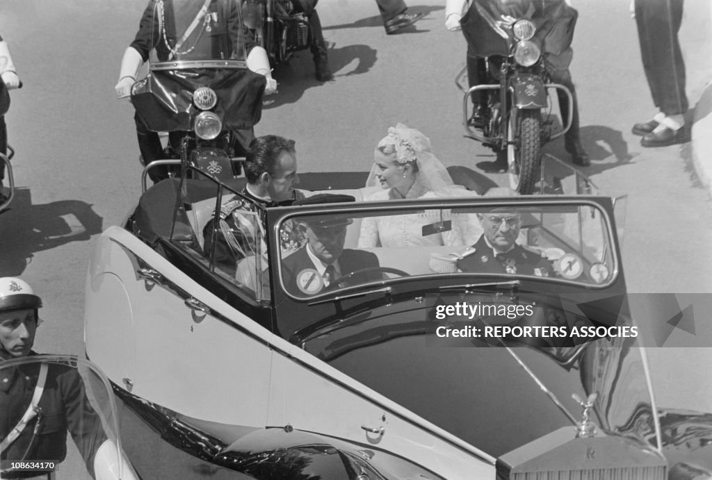 Wedding of Grace Kelly and Prince Rainier III of Monaco