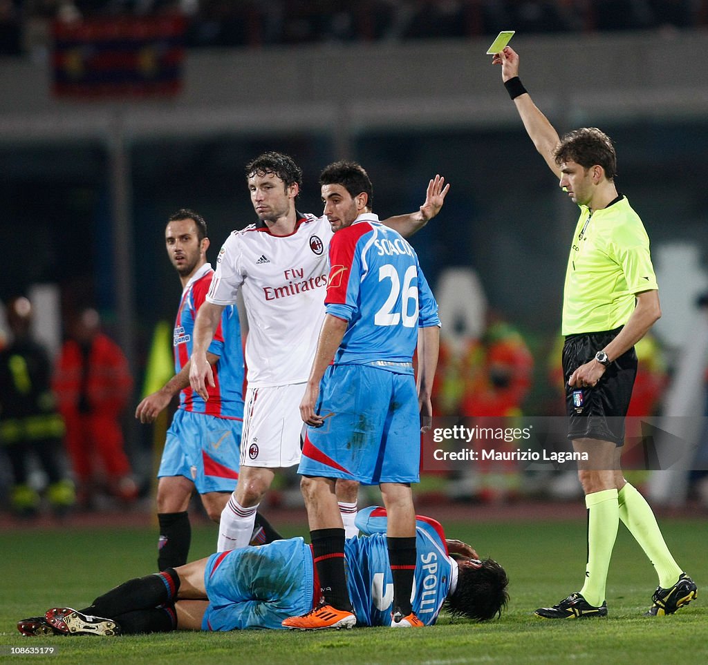 Catania Calcio v AC Milan - Serie A