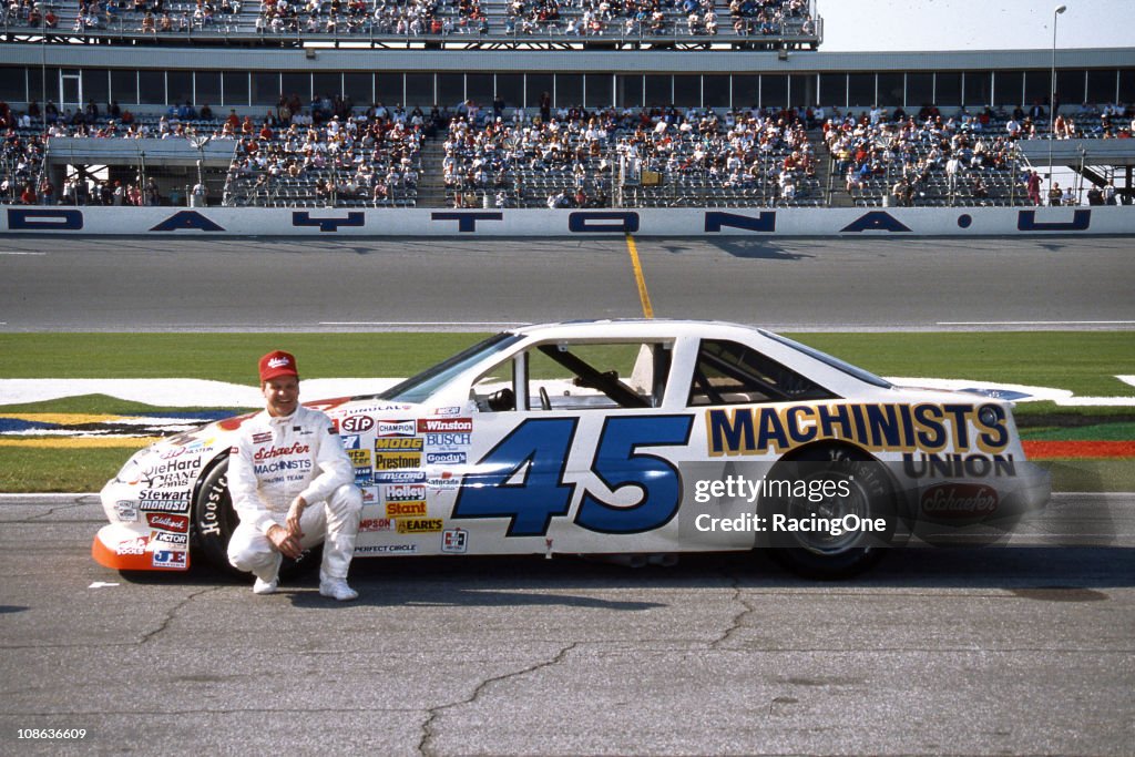 50 Joe Ruttman Joe Ruttman at Daytona International Speedway with the Machinists ...
