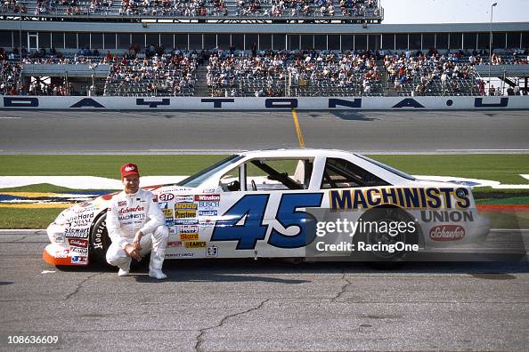 John Ruttman Joe Ruttman at Daytona International Speedway with the Machinists ...
