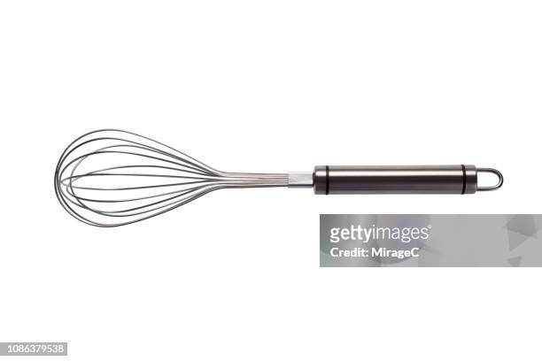stainless steel whisk - cooking utensil 個照片及圖片檔