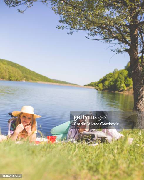 picnic with breakfast - huntsman breakfast stock pictures, royalty-free photos & images