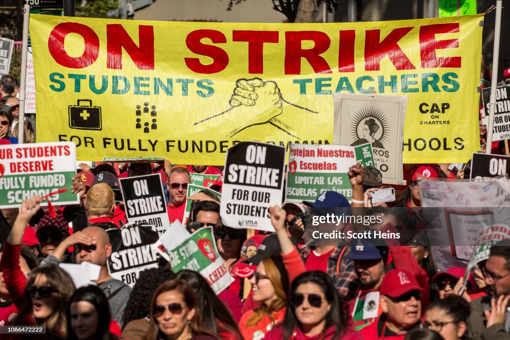 Los Angeles Teachers Reach Tentative Strike Settlement