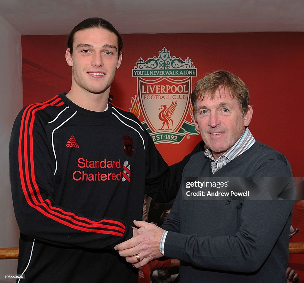 Andy Caroll Signs For Liverpool Football Club