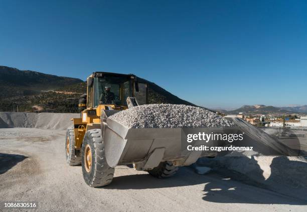 concrete plant - gravel stock pictures, royalty-free photos & images