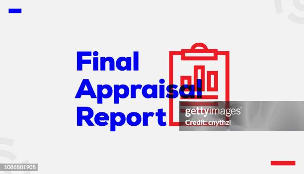 final appraisal report concept design - perfect timing stock illustrations