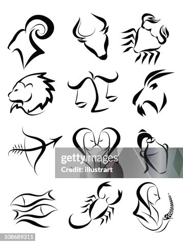 Staric Sign Zodiac Star Sign High-Res Vector Graphic - Getty Images