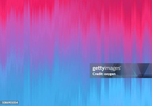 abstract digital lines glitch damage background - distorted image stockfoto's en -beelden