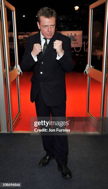 Graham McPherson aka Suggs attends the European Premiere of Brighton Rock at Odeon West End on February 1, 2011 in London, England.