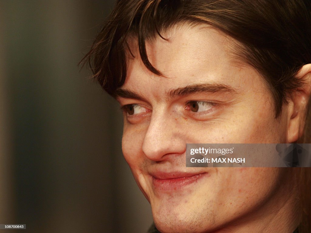 British actor Sam Riley smiles as he arrives for the European... News ...