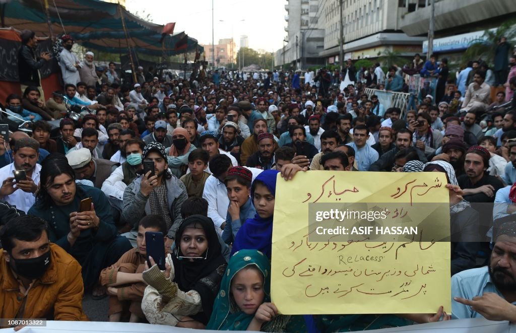 PAKISTAN-PTM-PROTEST