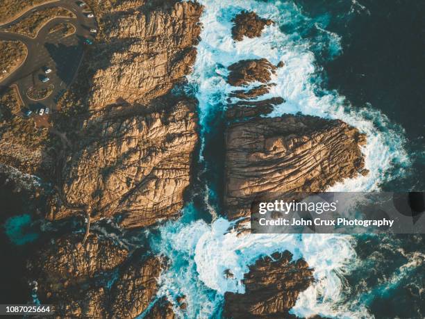 canal rocks margaret river - margaret river australia stock pictures, royalty-free photos & images