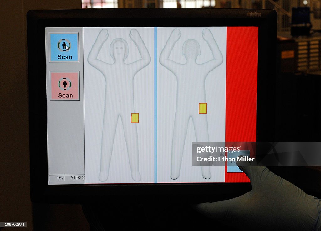 TSA Tests New Body Scanning Technology At Vegas Airport