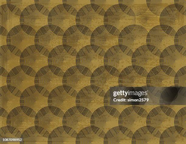 water ripple line pattern background - black surface reflection stock illustrations