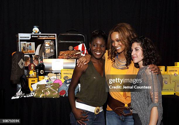 Tyra Banks during 2005 Fashion Rocks - Talent Gift Lounge Produced by On 3 Productions - Day 2 at Radio City Music Hall in New York City, New York,...