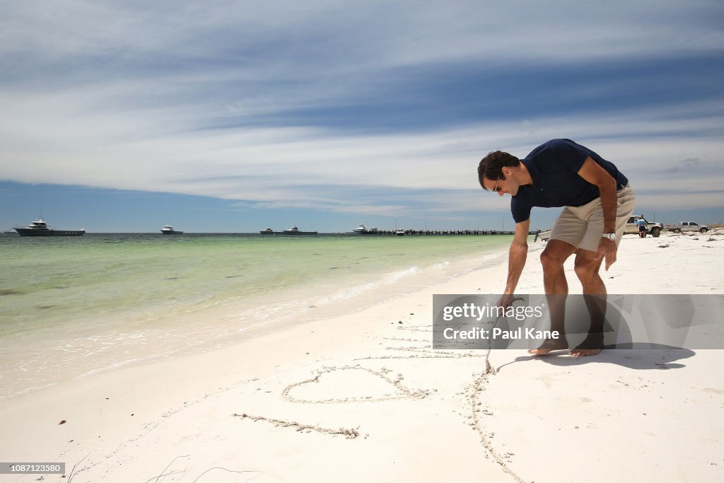 2019 Hopman Cup - Roger Federer Media Opportunity