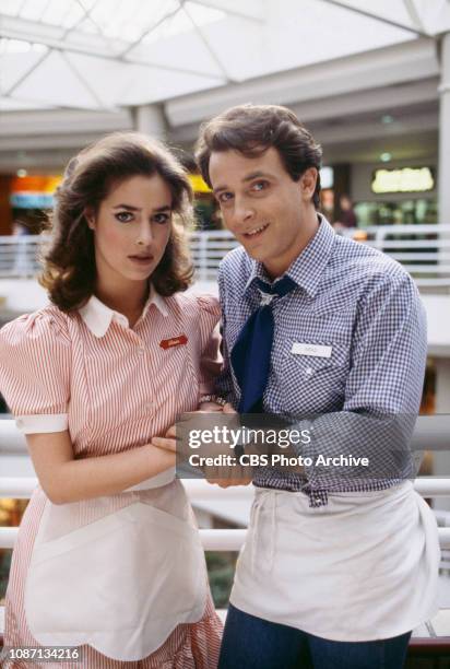 Claudia Wells and James Nardini star in "Fast Times," a CBS television sitcom based on the theatrical movie: Fast Times at Ridgemont High, about life...