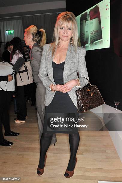 Jo Wood attends the Rodial BEAUTIFUL Awards at Sanderson Hotel on February 1, 2011 in London, England.