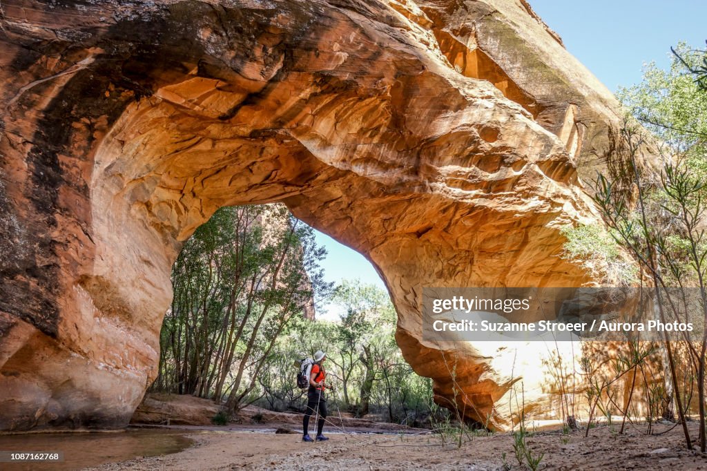 Natural bridge in GrandStaircase-EscalanteNational Monument, Utah, USA