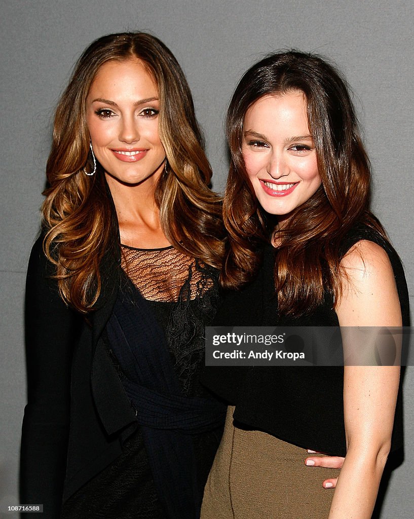 The Apple Store Soho Presents Meet The Actors: Leighton Meester & Minka Kelly