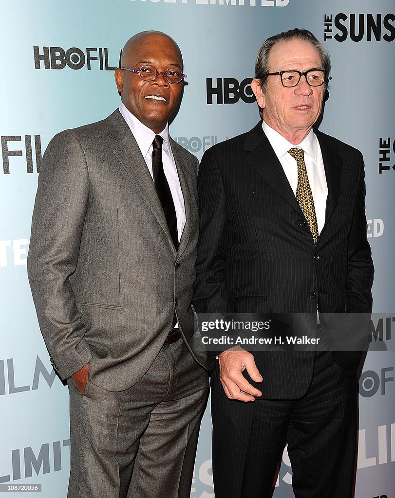 HBO Films & The Cinema Society Host A Screening Of "Sunset Limited" -  Inside Arrivals