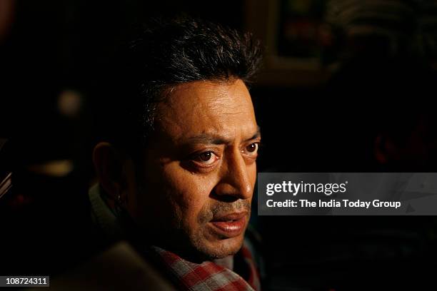 Indian actor Irfan Khan at the press conference of Yeh Saali Zindagi in New Delhi, 1st February 2011.