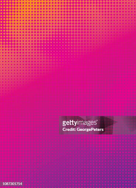 halftone pattern abstract background - multi colored background stock illustrations