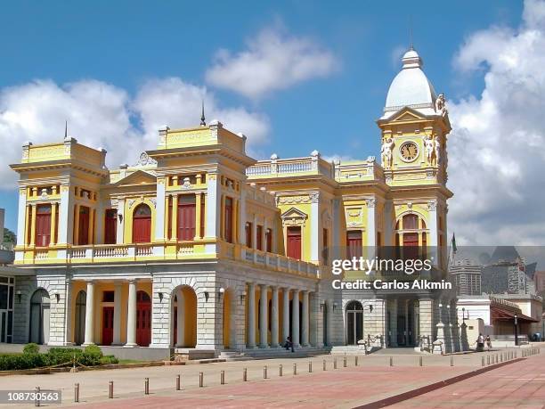 belo horizonte central station renewed - belo horizonte stock pictures, royalty-free photos & images