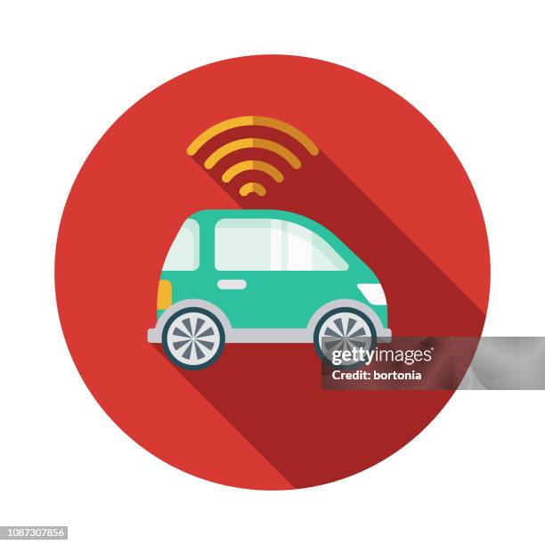 ilustraciones, imágenes clip art, dibujos animados e iconos de stock de icono de vehículo autónomo - autonomous vehicle lidar