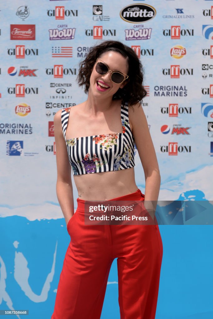 Lodovica Comello at Giffoni Film Festival 2018...