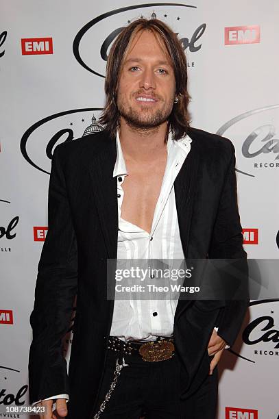 Keith Urban during The 39th Annual CMA Awards - Capital Records Post Party - Red Carpet and Inside at Nikki Beach in New York City, New York, United...