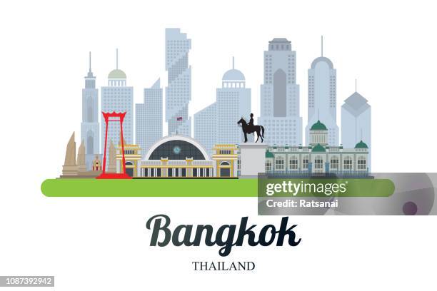 bangkok - bangkok stock illustrations