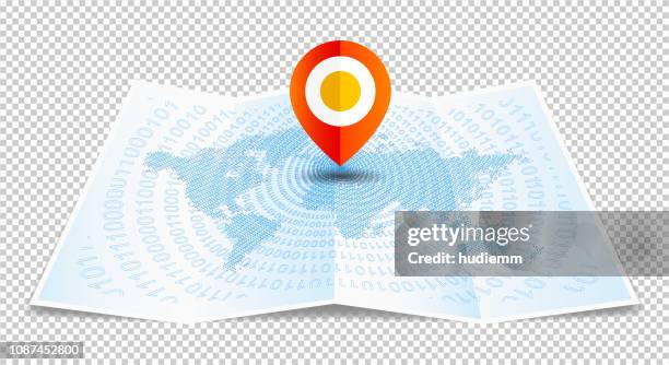 72 Folded Map Graphic High Res Illustrations - Getty Images