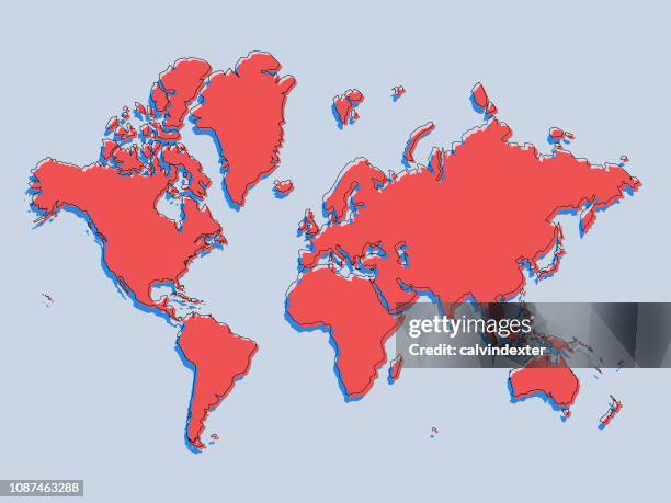 3 747点の世界地図 シンプルイラスト素材 Getty Images 3 747点の世界地図 シンプルイラスト素材 Getty Images