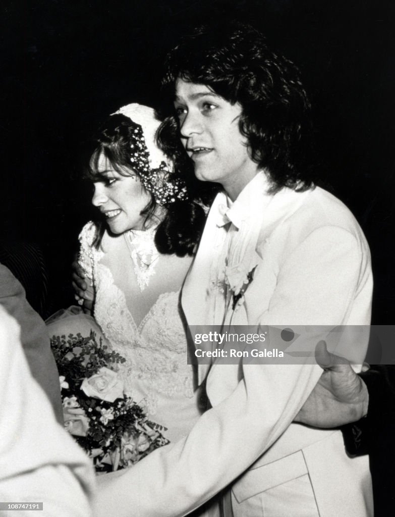 Wedding of Eddie Van Halen and Valerie Bertinelli
