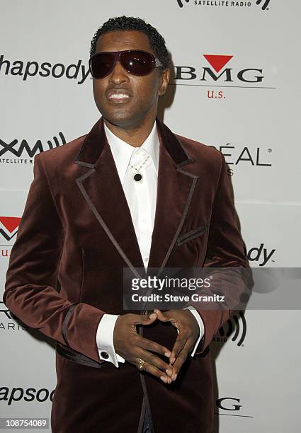 Kenny "Babyface" Edmonds during 2006 Clive Davis Pre-GRAMMY Awards Party - Arrivals at Beverly Hilton in Beverly Hills, California, United States.