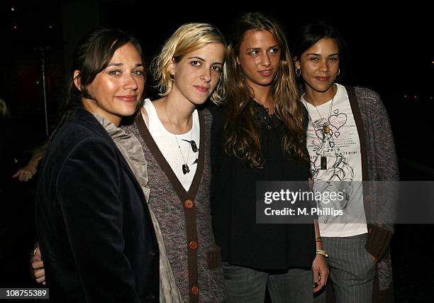 Rashida Jones, Samantha Ronson, Charlotte Ronson and Kidada Jones