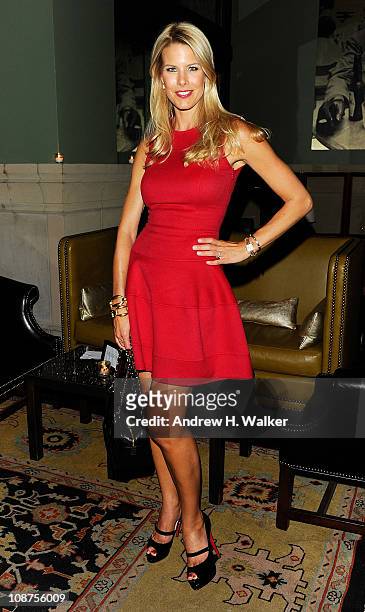 Beth Stern attends the after party for the Cinema Society screening of "Conviction" at the Soho Grand Hotel on October 12, 2010 in New York City.