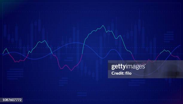 股票圖表 - charts and graphs 幅插畫檔、美工圖案、卡通及圖標