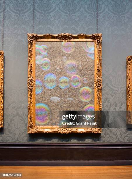 framed photograph hanging on wall. - grand gallery stock pictures, royalty-free photos & images