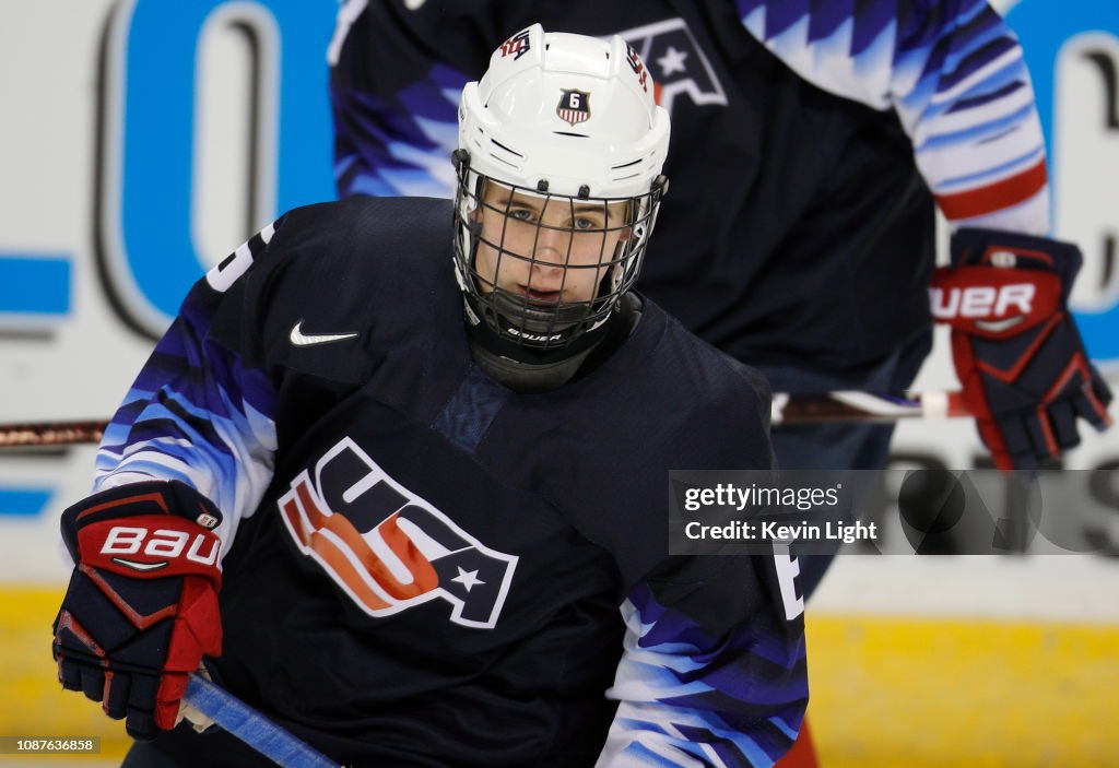 United States v Slovakia - 2019 IIHF World Junior Championship