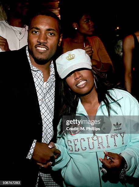 Anthony Porshe, Media Director of Onyx Publications, and Missy Elliot