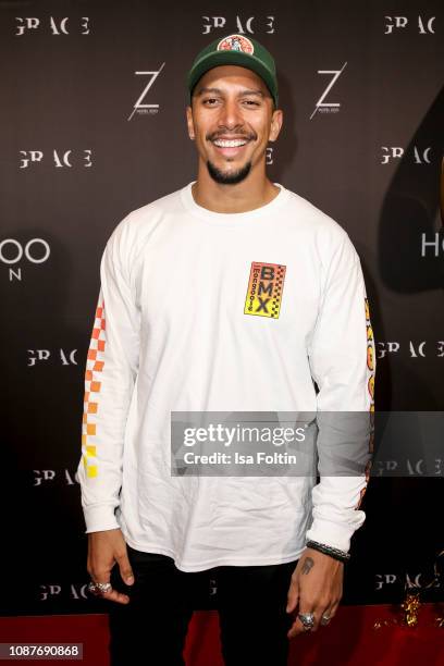 German singer Andreas Bourani during the 4 year anniversary party of GRACE Restaurant at Hotel Zoo on January 23, 2019 in Berlin, Germany.