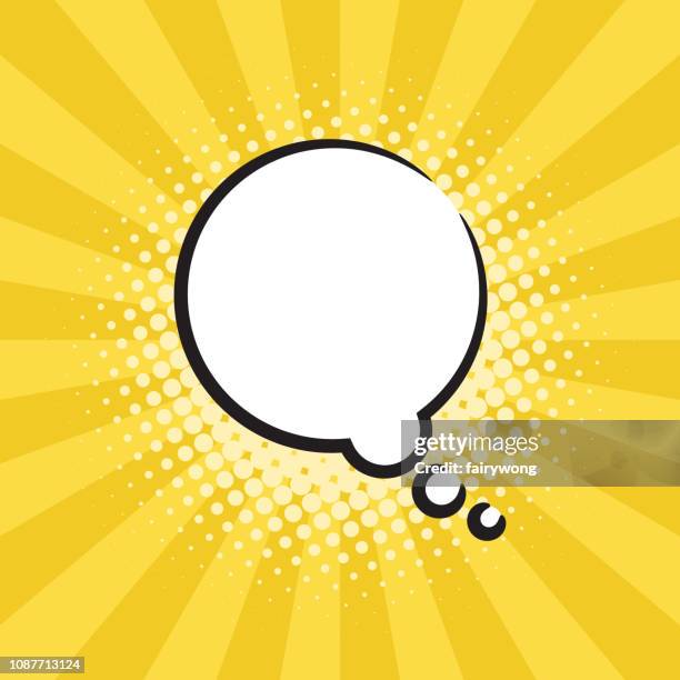 speech bubble icons - rough hands stock illustrations